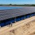 Solar panels covering a CA canal